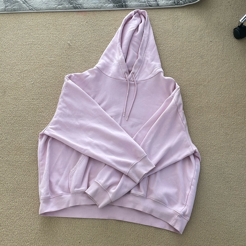 Light pink hoodie from H&M